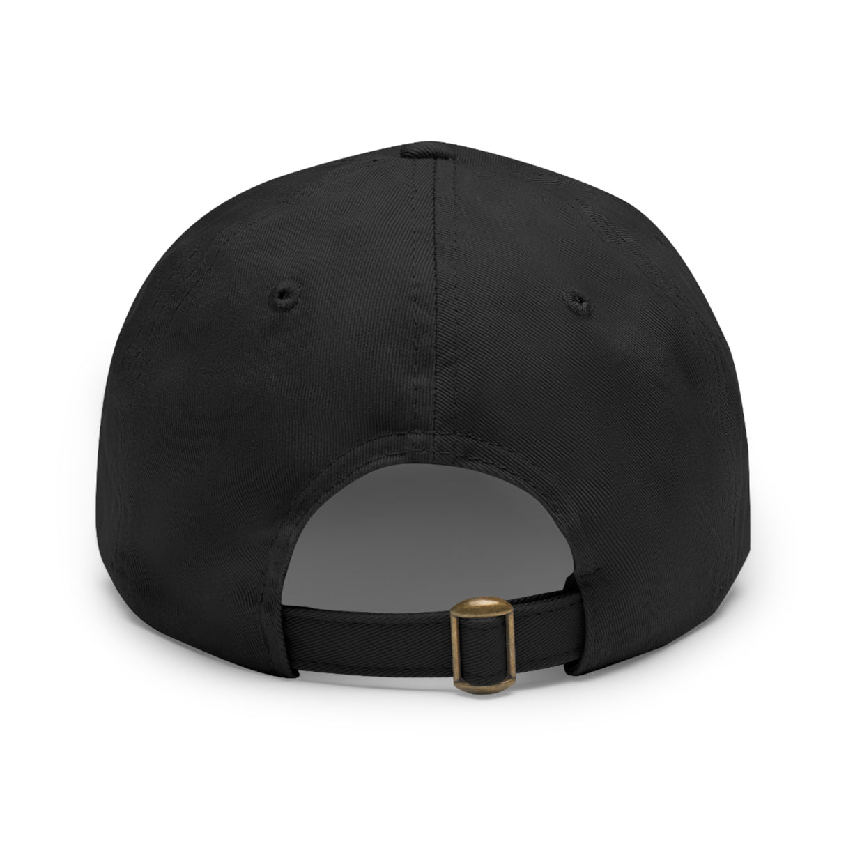 DOGEBROS Stylish Hat with Leather Patch, Casual Cap, Unique Gift for Dads, Trendy Accessories, Perfect for Everyday Wear or Special Occasions