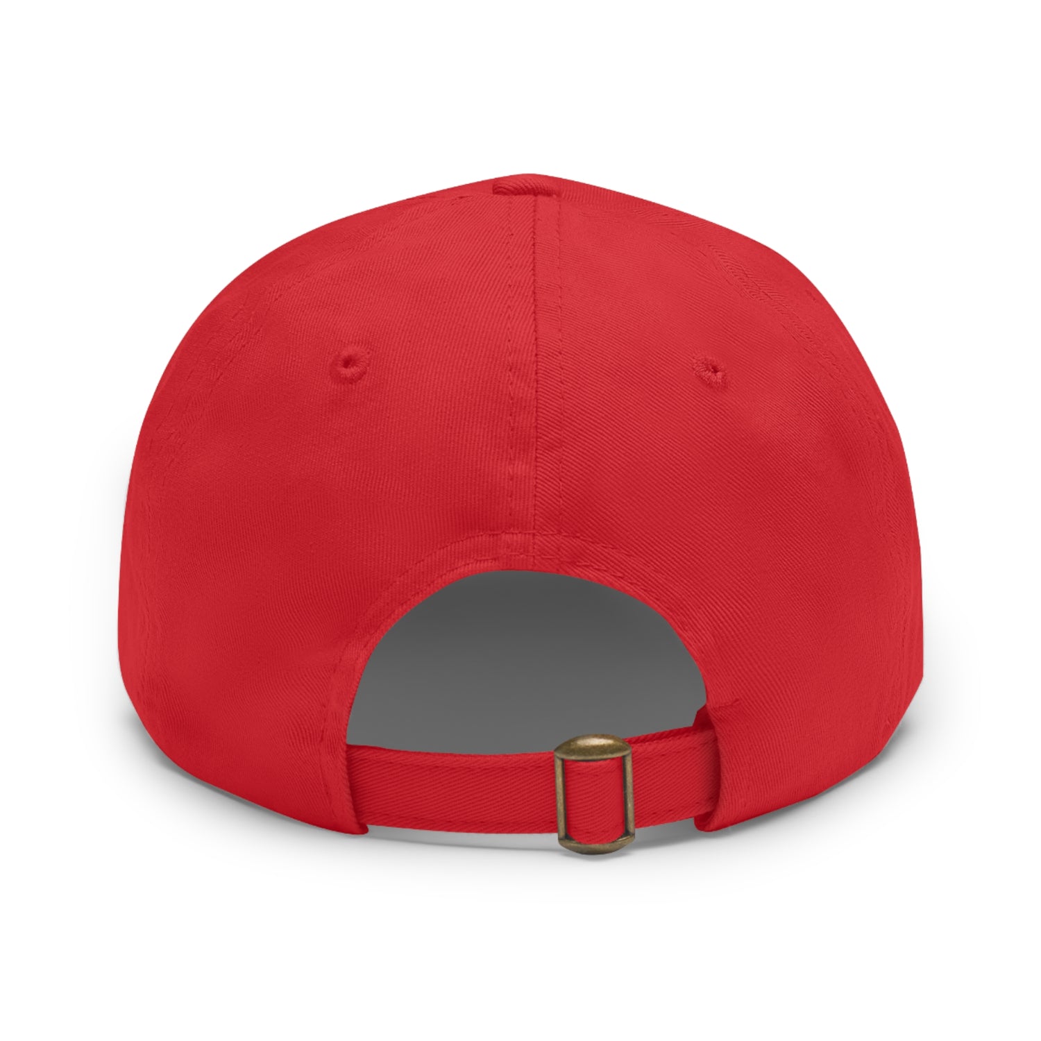 DOGEBROS Stylish Hat with Leather Patch, Casual Cap, Unique Gift for Dads, Trendy Accessories, Perfect for Everyday Wear or Special Occasions