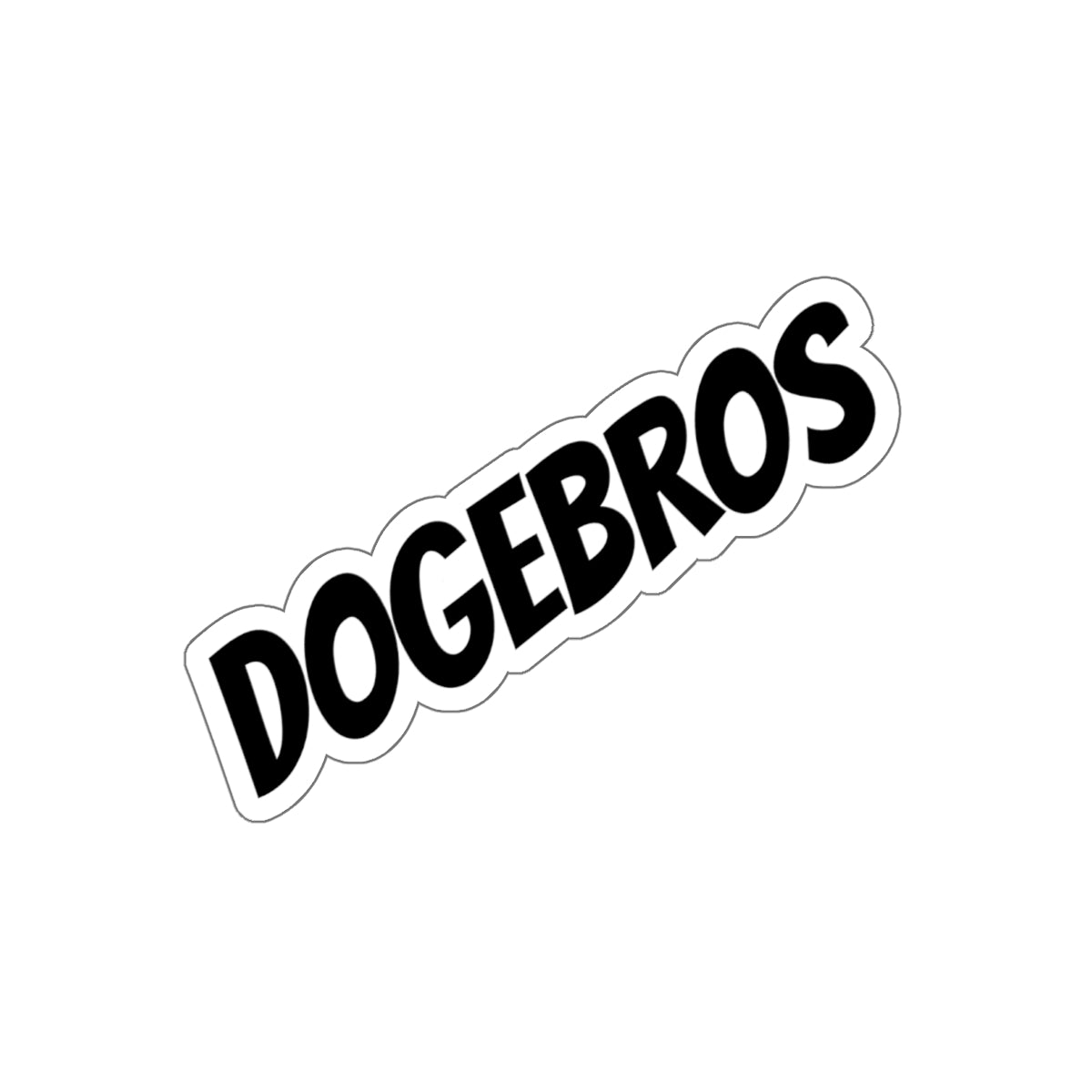DOGEBROS "TRENDY" Cut-Out Stickers | for Laptop Decals, Fun Accessories, Party Favors, Gift for DOGEBROS Fans