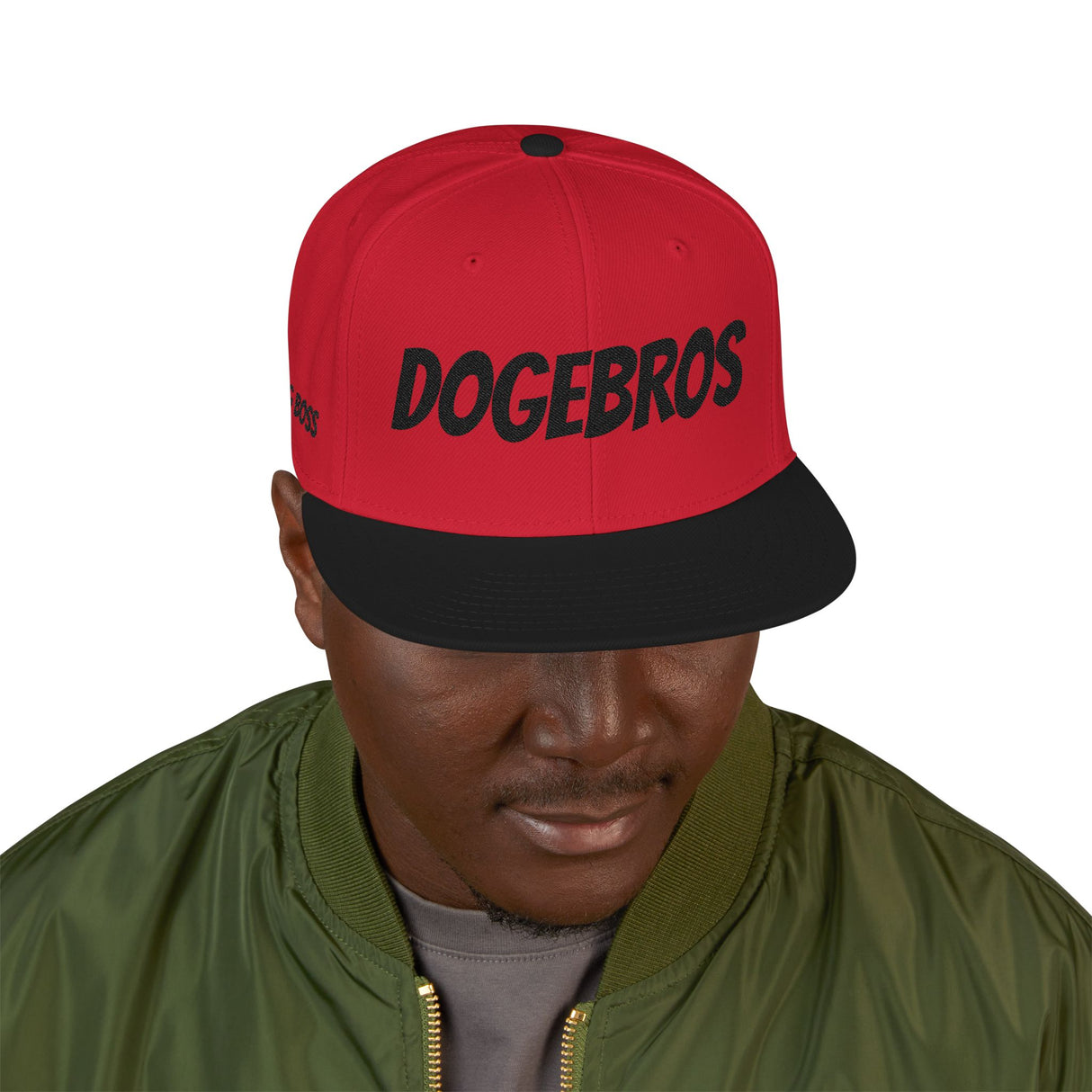 DOGEBROS "BIG BOSS" Snapback Embroidered Cool Cap for Fashion Lovers, Urban Wear, Gift for Him, Street Style, Trendy Accessories