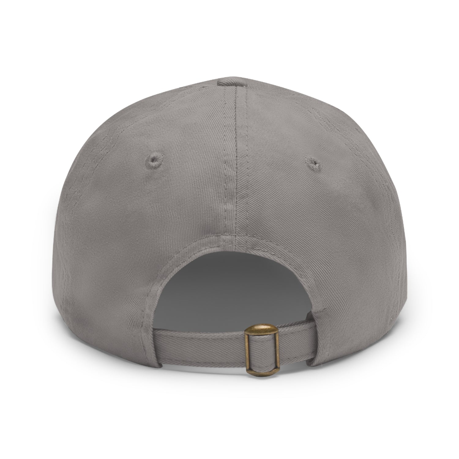 DOGEBROS Stylish Hat with Leather Patch, Casual Cap, Unique Gift for Dads, Trendy Accessories, Perfect for Everyday Wear or Special Occasions