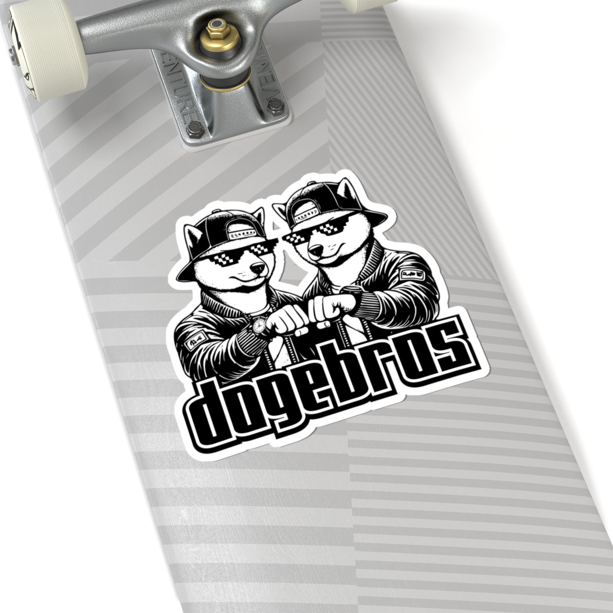 DOGEBROS "COOL" Cut-Out Stickers, Fun Laptop Decals, Vinyl Stickers for Gamers, Sticker Bombing, Gift for Friends