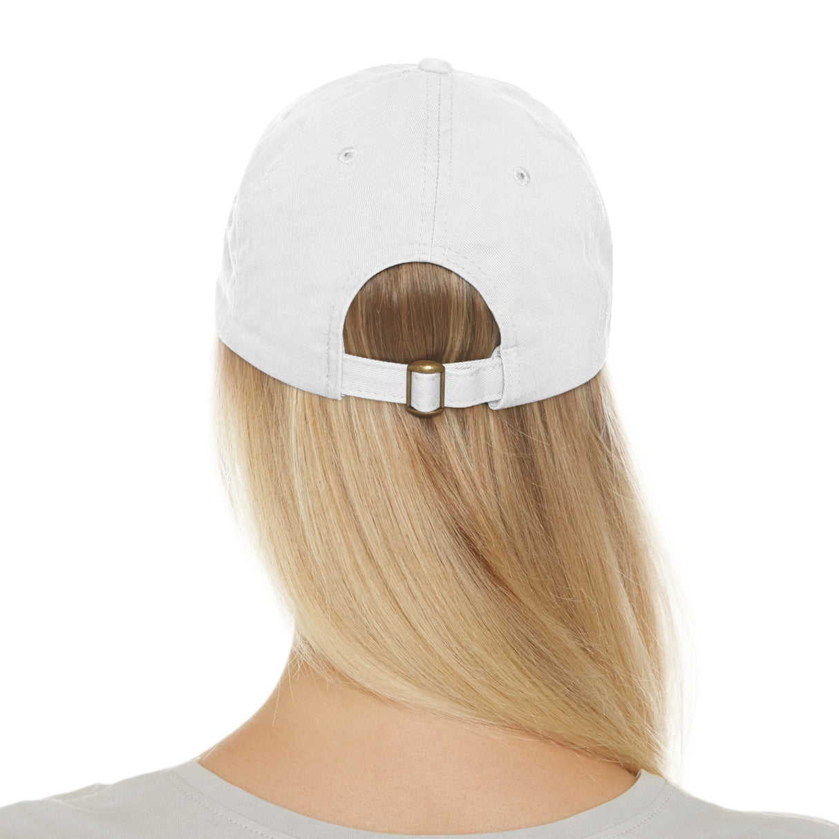 DOGEBROS Stylish Hat with Leather Patch, Casual Cap, Unique Gift for Dads, Trendy Accessories, Perfect for Everyday Wear or Special Occasions