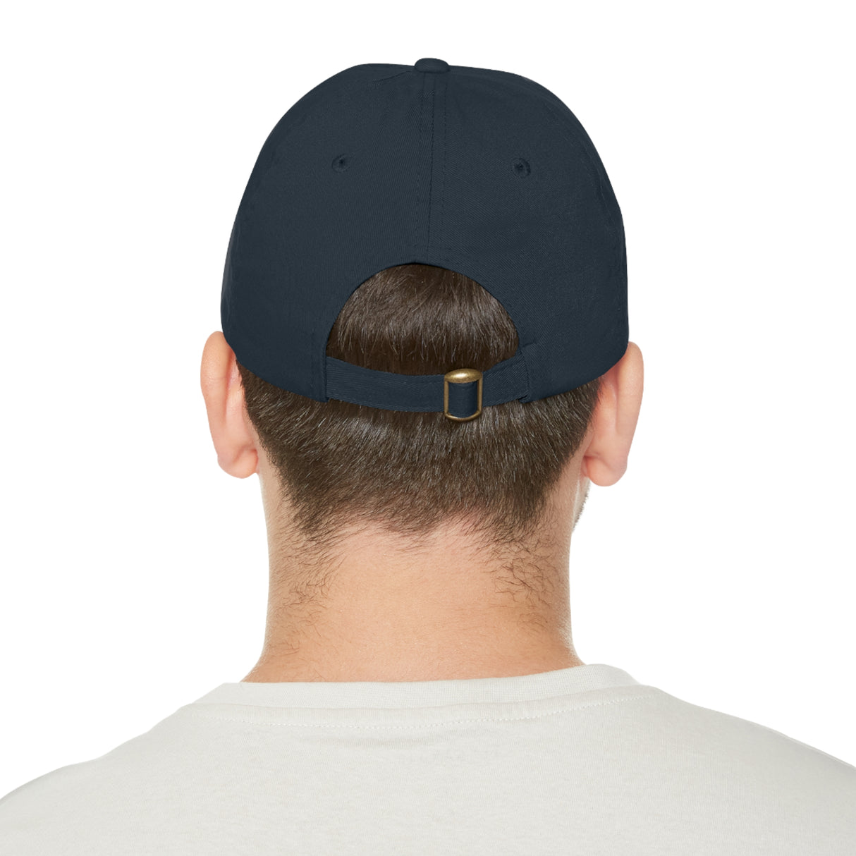 DOGEBROS Stylish Hat with Leather Patch, Casual Cap, Unique Gift for Dads, Trendy Accessories, Perfect for Everyday Wear or Special Occasions