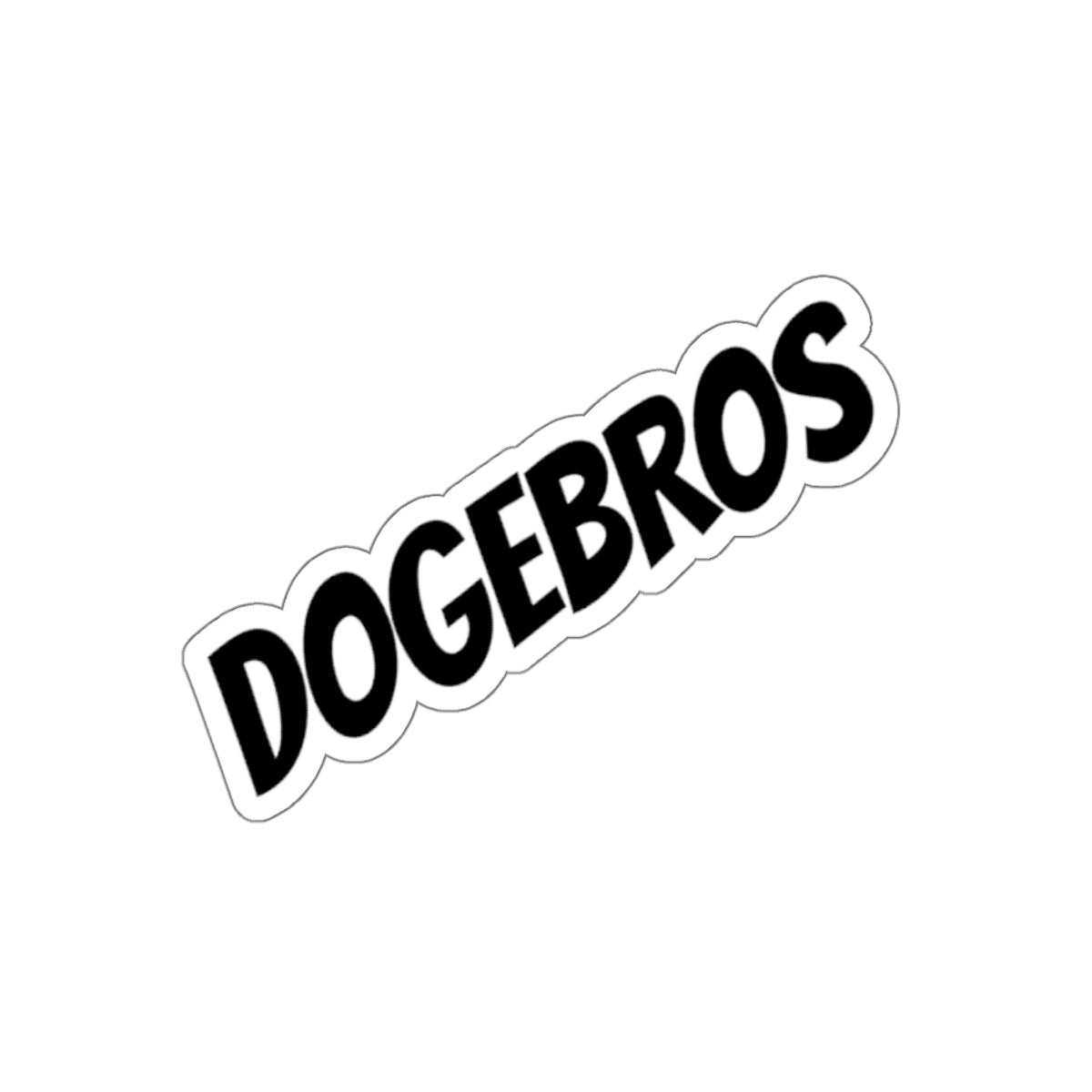 DOGEBROS "TRENDY" Cut-Out Stickers | for Laptop Decals, Fun Accessories, Party Favors, Gift for DOGEBROS Fans