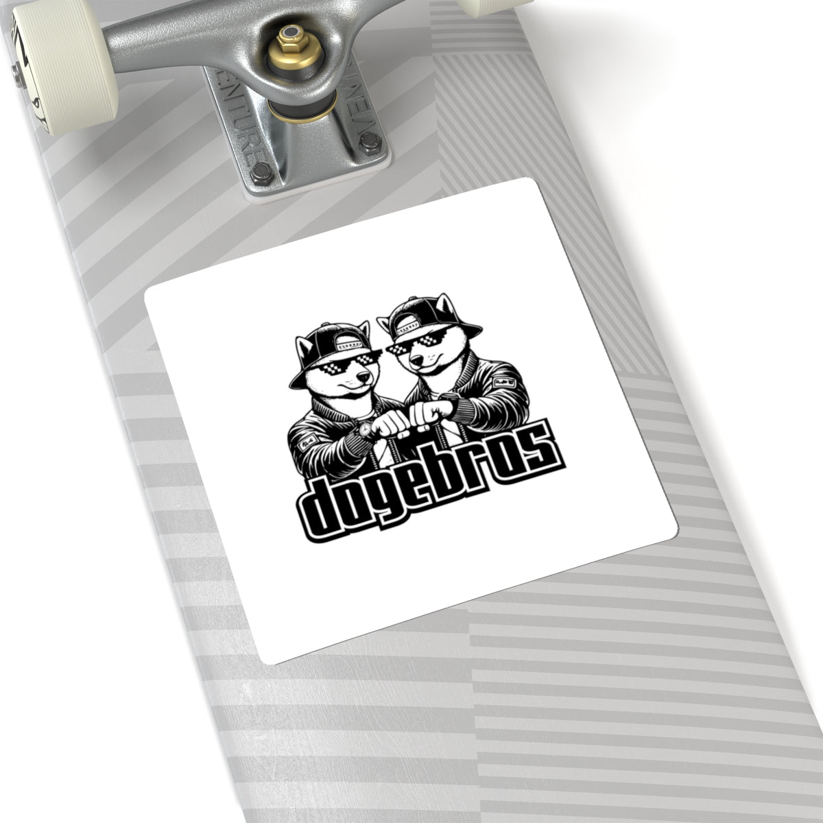 DOGEBROS "ORIGINAL" Stickers | Fun Laptop Decals, Quirky Wall Art, Unique Gifts, Custom Stickers, Trendy Accessories