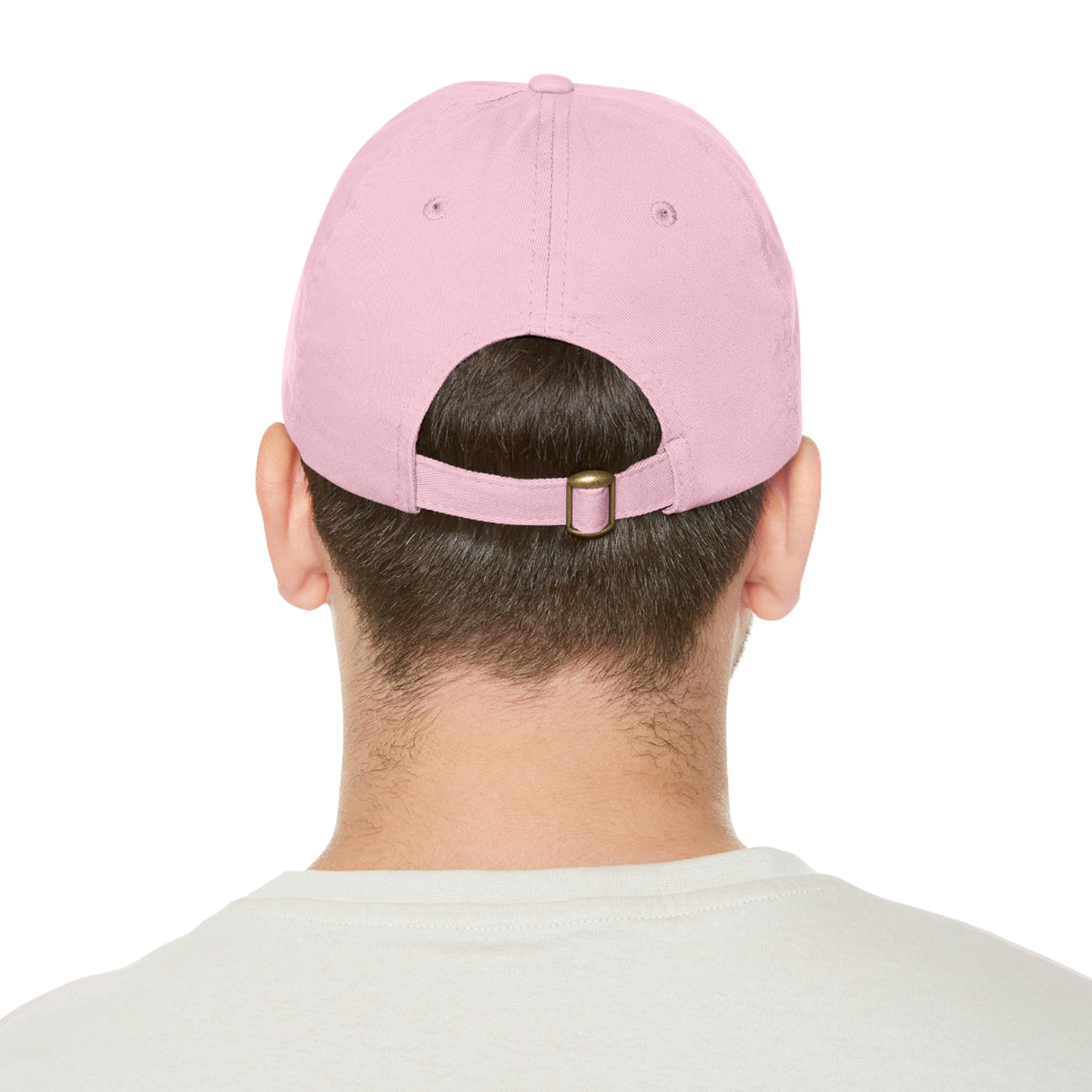 DOGEBROS Stylish Hat with Leather Patch, Casual Cap, Unique Gift for Dads, Trendy Accessories, Perfect for Everyday Wear or Special Occasions