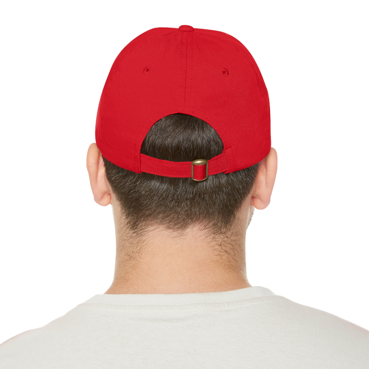 DOGEBROS Stylish Hat with Leather Patch, Casual Cap, Unique Gift for Dads, Trendy Accessories, Perfect for Everyday Wear or Special Occasions