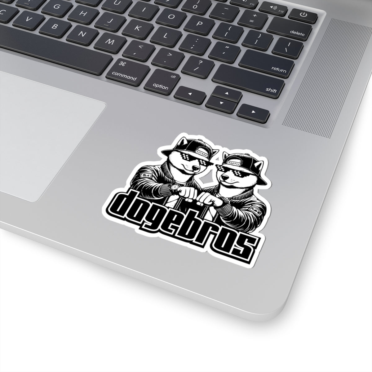 DOGEBROS "COOL" Cut-Out Stickers, Fun Laptop Decals, Vinyl Stickers for Gamers, Sticker Bombing, Gift for Friends