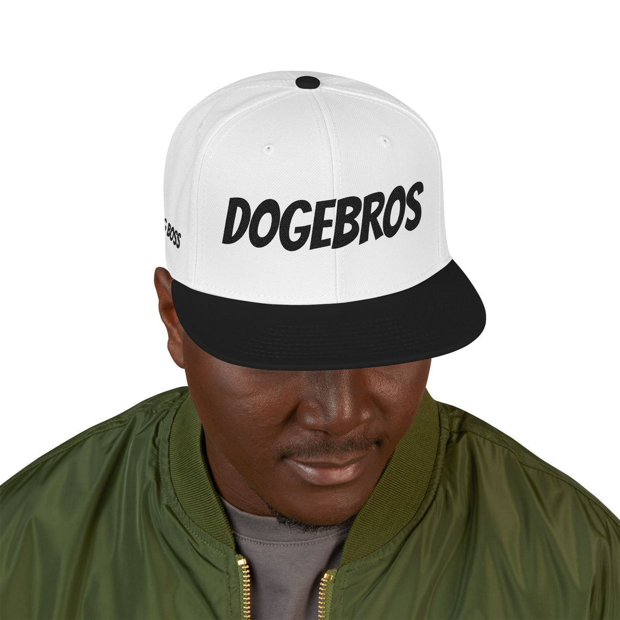 DOGEBROS "BIG BOSS" Snapback Embroidered Cool Cap for Fashion Lovers, Urban Wear, Gift for Him, Street Style, Trendy Accessories