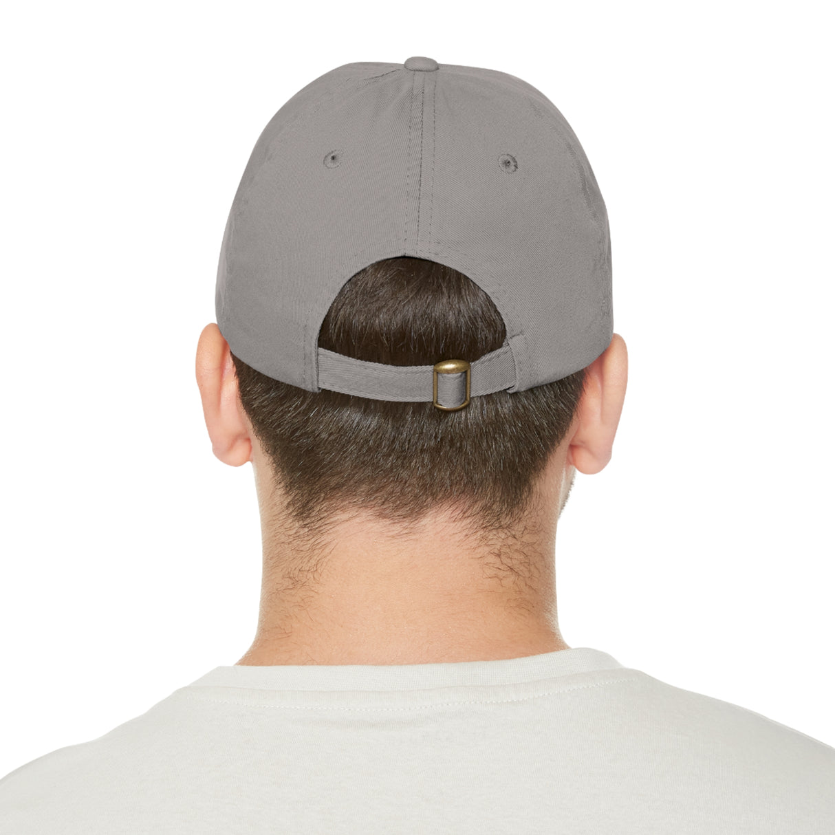 DOGEBROS Stylish Hat with Leather Patch, Casual Cap, Unique Gift for Dads, Trendy Accessories, Perfect for Everyday Wear or Special Occasions