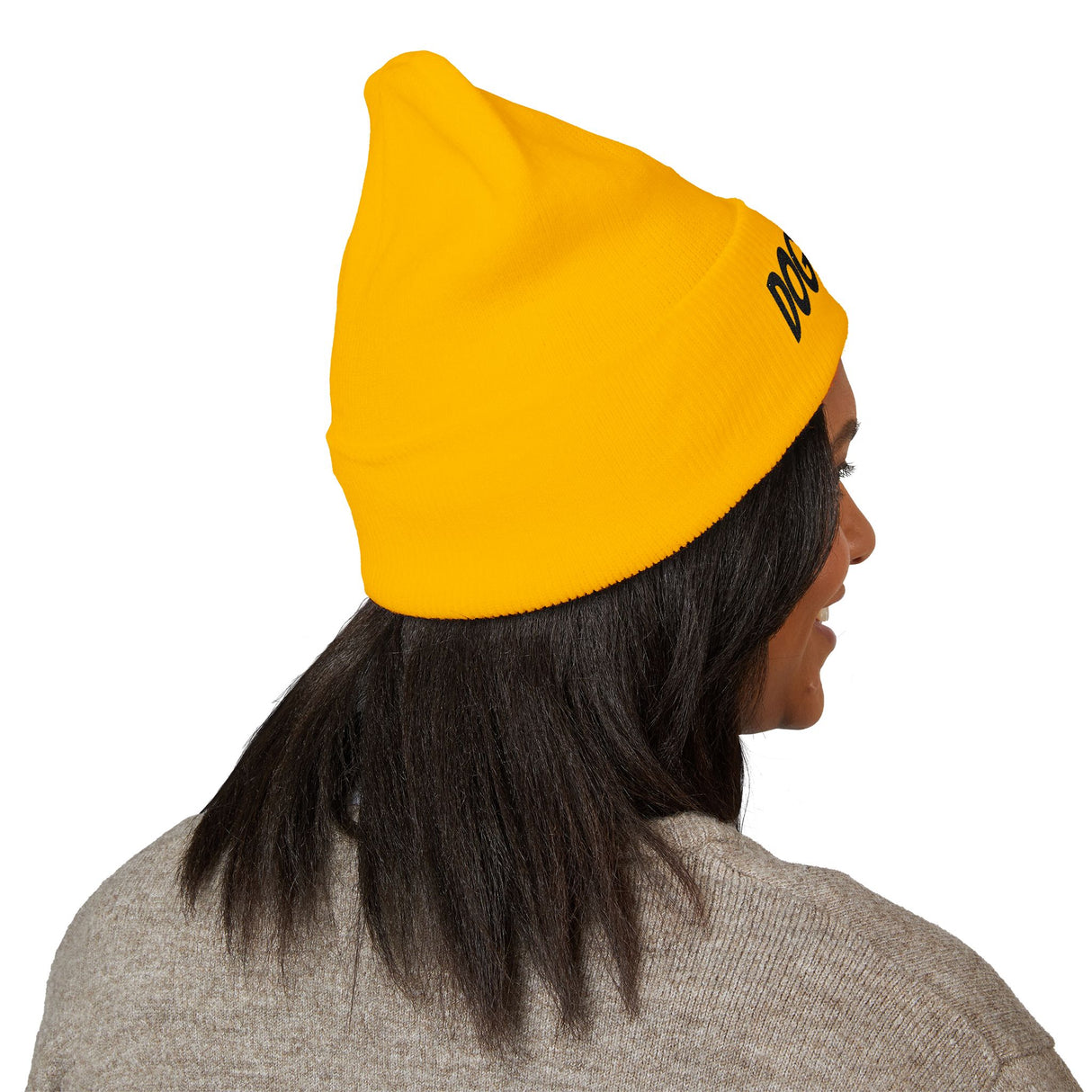 DOGEBROS Stylish Embroidered Beanie for Trendsetters, Cozy Winter Hat, Perfect Gift for DOGEBROS Fans, Unique Fashion Accessory, Unisex Headwear