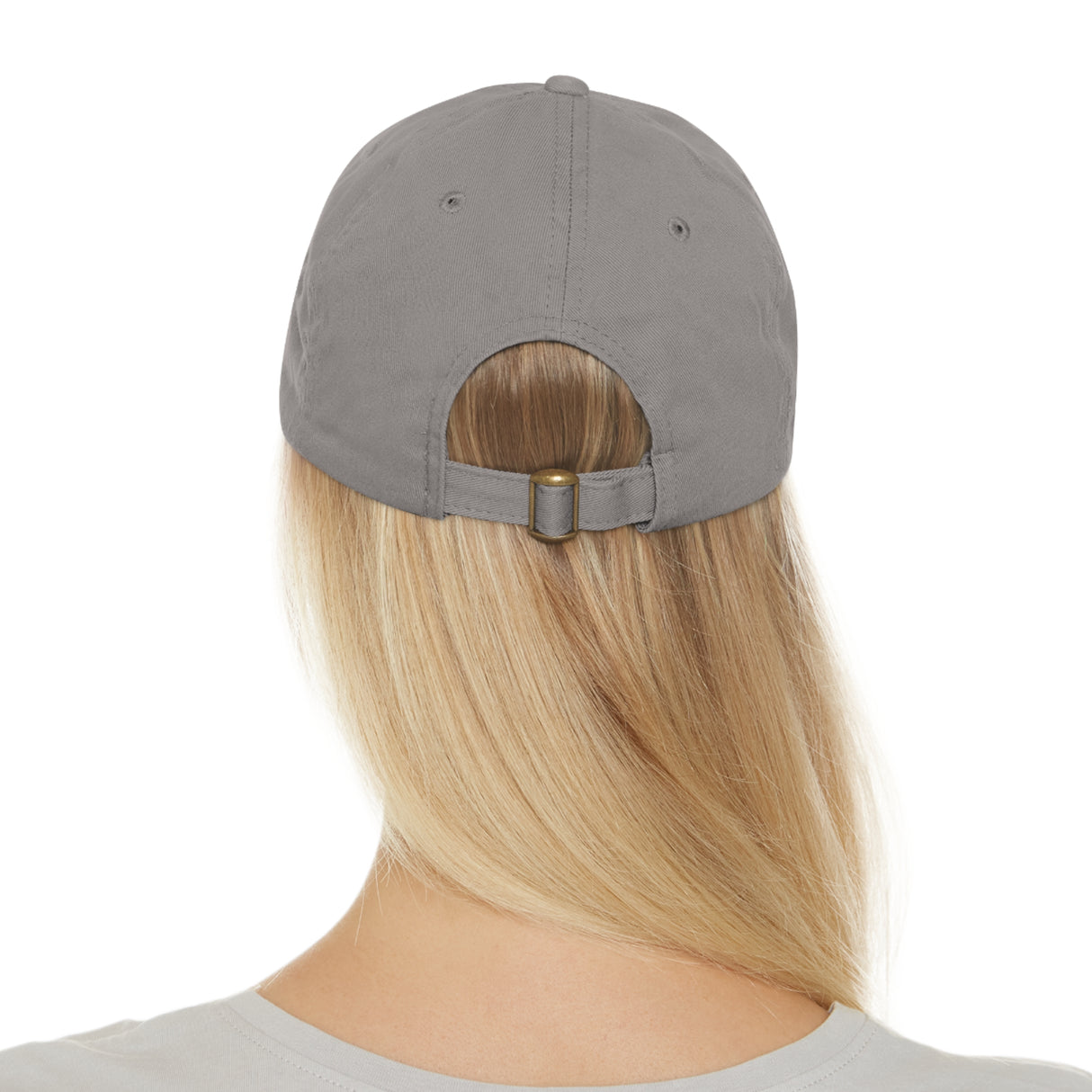 DOGEBROS Stylish Hat with Leather Patch, Casual Cap, Unique Gift for Dads, Trendy Accessories, Perfect for Everyday Wear or Special Occasions