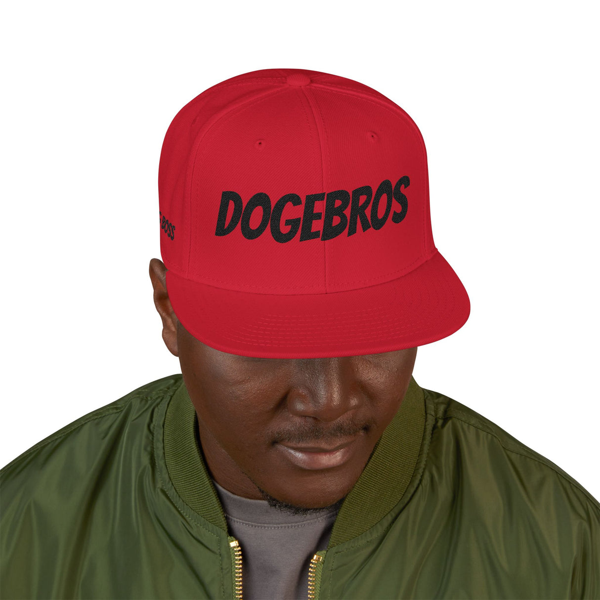 DOGEBROS "BIG BOSS" Snapback Embroidered Cool Cap for Fashion Lovers, Urban Wear, Gift for Him, Street Style, Trendy Accessories