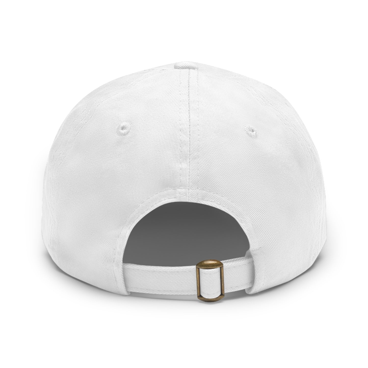 DOGEBROS Stylish Hat with Leather Patch, Casual Cap, Unique Gift for Dads, Trendy Accessories, Perfect for Everyday Wear or Special Occasions