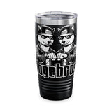 DOGEBROS "COOL" Ringneck Tumbler, 20oz - Perfect Gift for Dog Lovers, Travel Mug, Insulated Drinkware, Unique Coffee Cup, Funny Pet-Themed