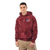 DOGEBROS "ORIGINAL USA" Patriotic Tie-Dye Hoodie | Unisex Champion Sweatshirt, Cozy Outerwear, Gift for Him/Her, Holiday Apparel, Casual Fashion