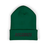 DOGEBROS Stylish Embroidered Beanie for Trendsetters, Cozy Winter Hat, Perfect Gift for DOGEBROS Fans, Unique Fashion Accessory, Unisex Headwear