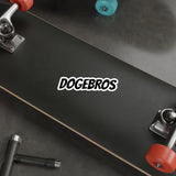 DOGEBROS "TRENDY" Cut-Out Stickers | for Laptop Decals, Fun Accessories, Party Favors, Gift for DOGEBROS Fans