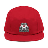 DOGEBROS "TRENDY" 5-Panel Cap, Embroidered Hat, Casual Streetwear, Gift for Dog Lovers, Summer Accessory