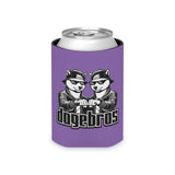 DOGEBROS Funny Can Cooler, Dog-Themed Party Favors, Perfect for BBQs, Tailgates, Gifts for Dog Lovers, Unique Drink Holder - LIGHT PURPLE