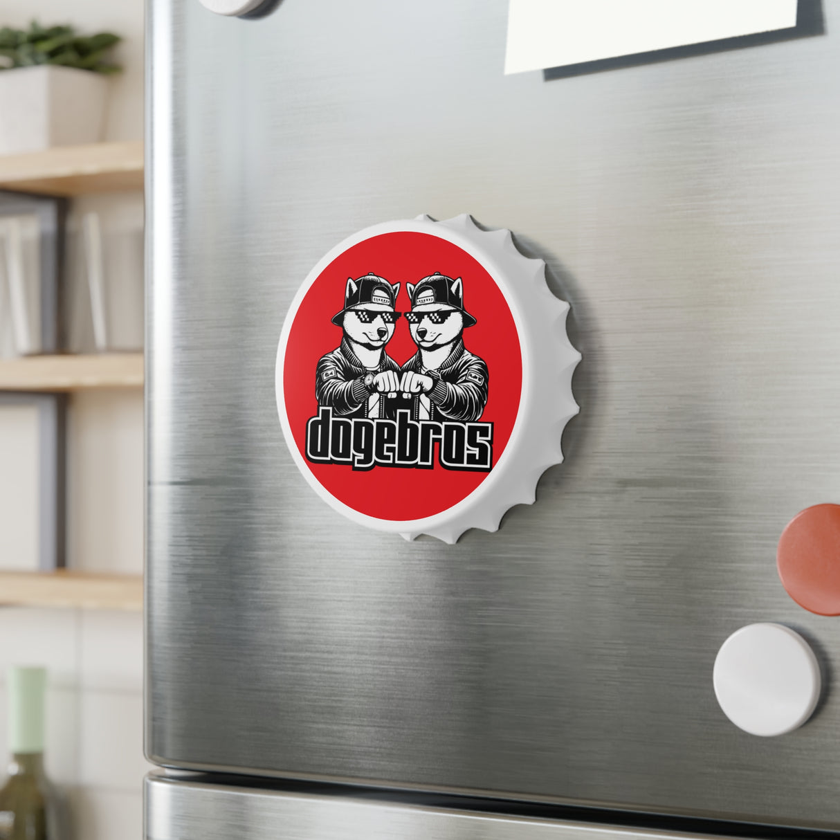 DOGEBROS Bottle Opener | Fun Kitchen Gadget, Gift for Dog Lovers, Unique Beer Bottle Opener, Party Accessory, Barware