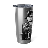 DOGEBROS Premium Vagabond Cool Vibes 20oz Tumbler | Stylish Travel Mug, Hipster Drinkware, Gift for Travelers, Summer BBQ, Personalized Coffee Cup