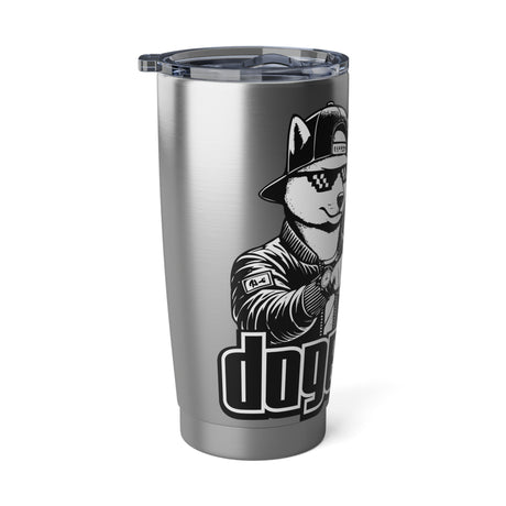 DOGEBROS Premium Vagabond Cool Vibes 20oz Tumbler | Stylish Travel Mug, Hipster Drinkware, Gift for Travelers, Summer BBQ, Personalized Coffee Cup