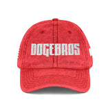 DOGEBROS "ORIGINAL USA" Vintage Embroidered Cap | Casual Style Hat for Dog Lovers, Unisex Gift, Summer Accessory, Trendy Headwear