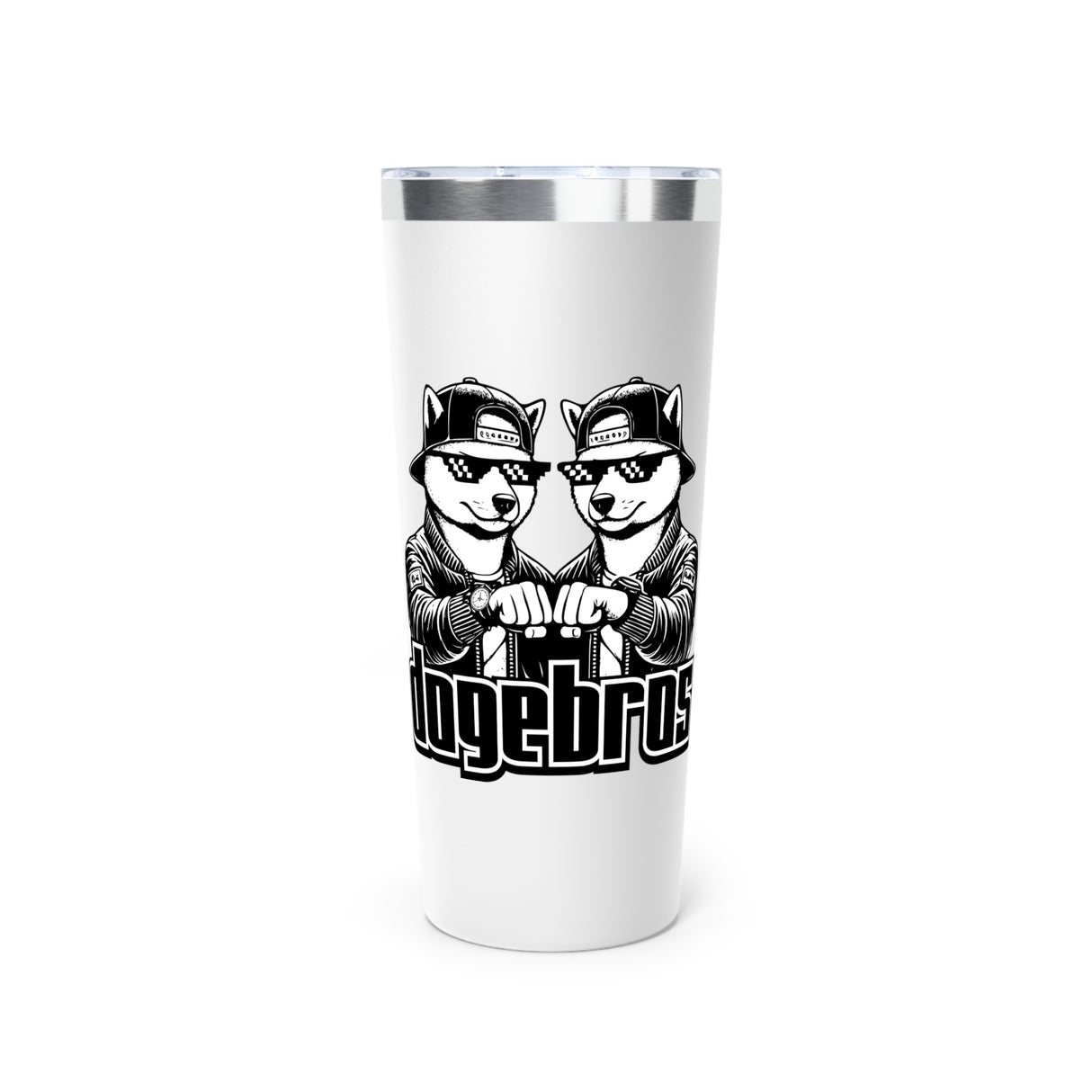 DOGEBROS "COOL" Tumbler - 22oz Copper Vacuum Insulated Mug, Funny Gift for Dog Lovers, Travel Coffee Cup, Unique Dog Dad Gift, Stylish [...]