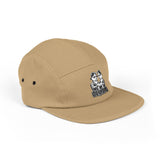 DOGEBROS "TRENDY" 5-Panel Cap, Embroidered Hat, Casual Streetwear, Gift for Dog Lovers, Summer Accessory