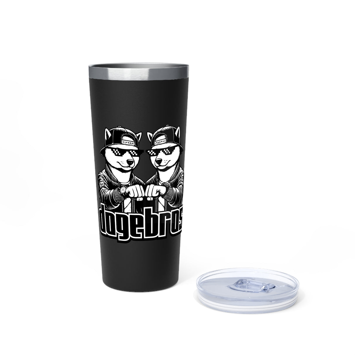 DOGEBROS "COOL" Tumbler - 22oz Copper Vacuum Insulated Mug, Funny Gift for Dog Lovers, Travel Coffee Cup, Unique Dog Dad Gift, Stylish [...]