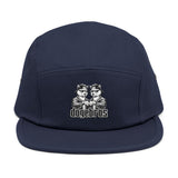DOGEBROS "TRENDY" 5-Panel Cap, Embroidered Hat, Casual Streetwear, Gift for Dog Lovers, Summer Accessory