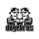 DOGEBROS "COOL" Cut-Out Stickers, Fun Laptop Decals, Vinyl Stickers for Gamers, Sticker Bombing, Gift for Friends