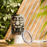 DOGEBROS "COOL" Ringneck Tumbler, 20oz - Perfect Gift for Dog Lovers, Travel Mug, Insulated Drinkware, Unique Coffee Cup, Funny Pet-Themed