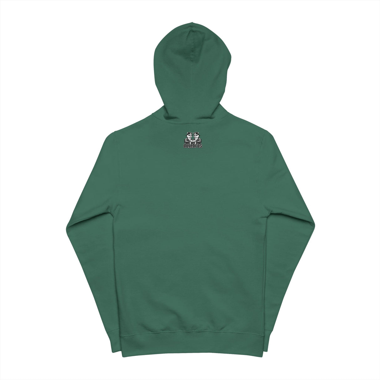 DOGEBROS "LET'S PLAY" Stylish Unisex Fleece Zip Up Hoodie - Cozy Casual Wear, Perfect for Everyday, Gifts, Trendy Layering, Great for Fall & Winter!