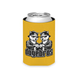 DOGEBROS Funny Can Cooler, Dog-Themed Party Favors, Perfect for BBQs, Tailgates, Gifts for Dog Lovers, Unique Drink Holder - YELLOW