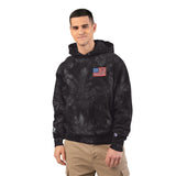 DOGEBROS "ORIGINAL USA" Patriotic Tie-Dye Hoodie | Unisex Champion Sweatshirt, Cozy Outerwear, Gift for Him/Her, Holiday Apparel, Casual Fashion