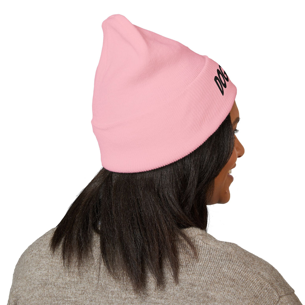 DOGEBROS Stylish Embroidered Beanie for Trendsetters, Cozy Winter Hat, Perfect Gift for DOGEBROS Fans, Unique Fashion Accessory, Unisex Headwear