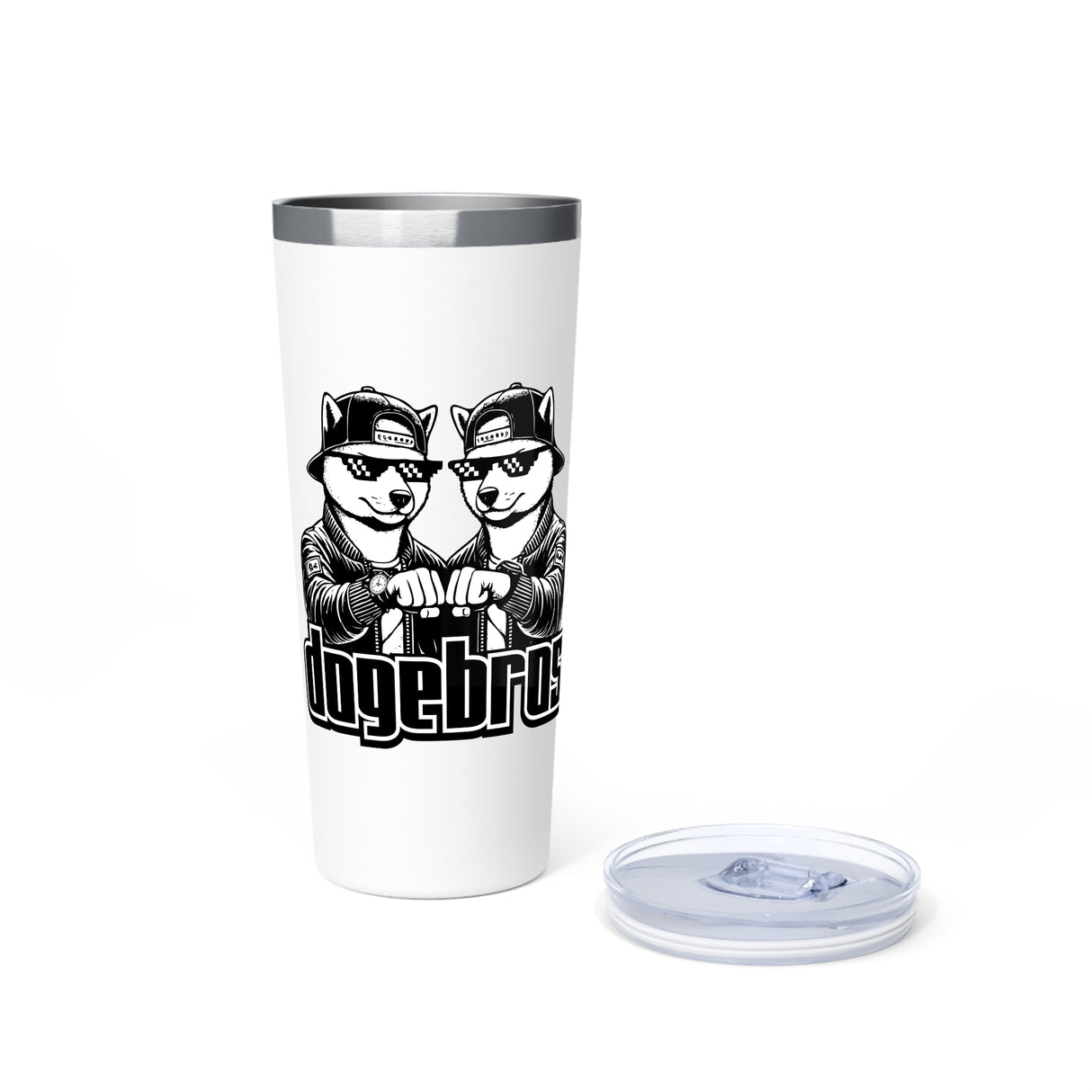 DOGEBROS "COOL" Tumbler - 22oz Copper Vacuum Insulated Mug, Funny Gift for Dog Lovers, Travel Coffee Cup, Unique Dog Dad Gift, Stylish [...]