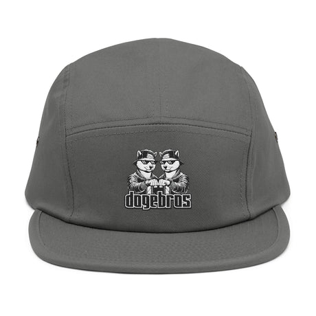 DOGEBROS "TRENDY" 5-Panel Cap, Embroidered Hat, Casual Streetwear, Gift for Dog Lovers, Summer Accessory