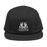 DOGEBROS "TRENDY" 5-Panel Cap, Embroidered Hat, Casual Streetwear, Gift for Dog Lovers, Summer Accessory