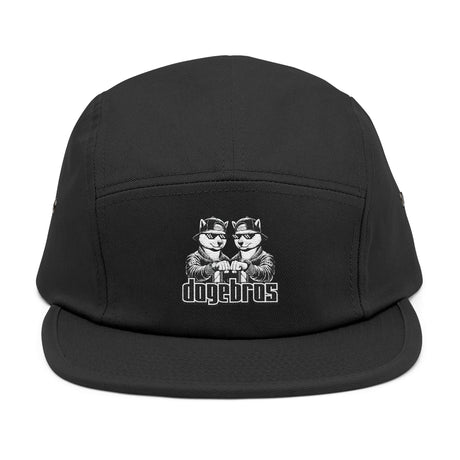 DOGEBROS "TRENDY" 5-Panel Cap, Embroidered Hat, Casual Streetwear, Gift for Dog Lovers, Summer Accessory