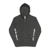 DOGEBROS "LET'S PLAY" Stylish Unisex Fleece Zip Up Hoodie - Cozy Casual Wear, Perfect for Everyday, Gifts, Trendy Layering, Great for Fall & Winter!