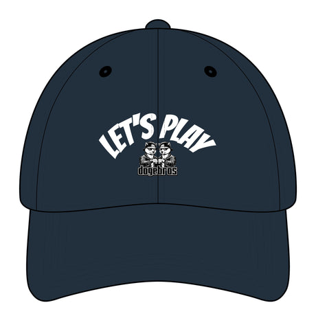 DOGEBROS "LET'S PLAY" Relaxed Classic Cap  | Fun Accessory, Streetwear Fashion, Gift for all, Casual Headwear