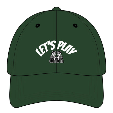 DOGEBROS "LET'S PLAY" Relaxed Classic Cap  | Fun Accessory, Streetwear Fashion, Gift for all, Casual Headwear