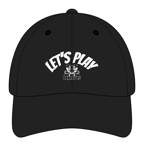 DOGEBROS "LET'S PLAY" Relaxed Classic Cap  | Fun Accessory, Streetwear Fashion, Gift for all, Casual Headwear
