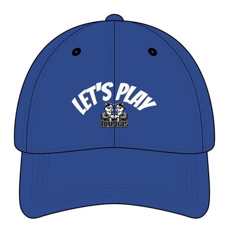 DOGEBROS "LET'S PLAY" Relaxed Classic Cap  | Fun Accessory, Streetwear Fashion, Gift for all, Casual Headwear