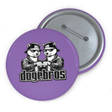 DOGEBROS Pin Buttons, Fun Badges for Gifts, Stylish Friends Accessories, Collectible Pins, Unique Party Favors - LIGHT PURPLE
