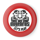 DOGEBROS "LET'S PLAY" Frisbee: Fun Outdoor Games for All, Perfect Gift for Dog Lovers, Summer Parties, Family Gatherings, Play Outdoors